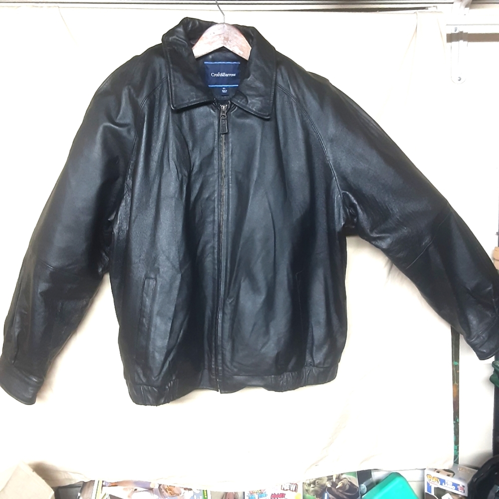 Leather jacket